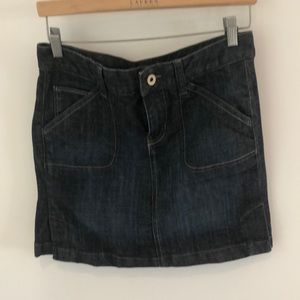Calvin Klein Jean mini skirt